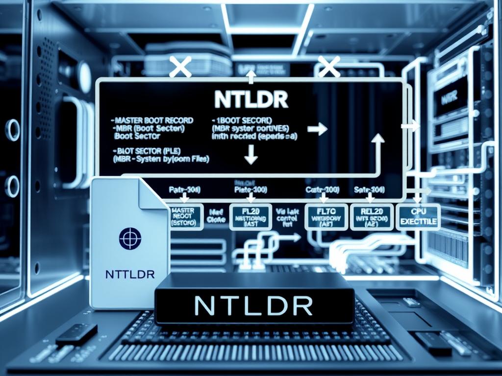 NTLDR Boot Process Diagram